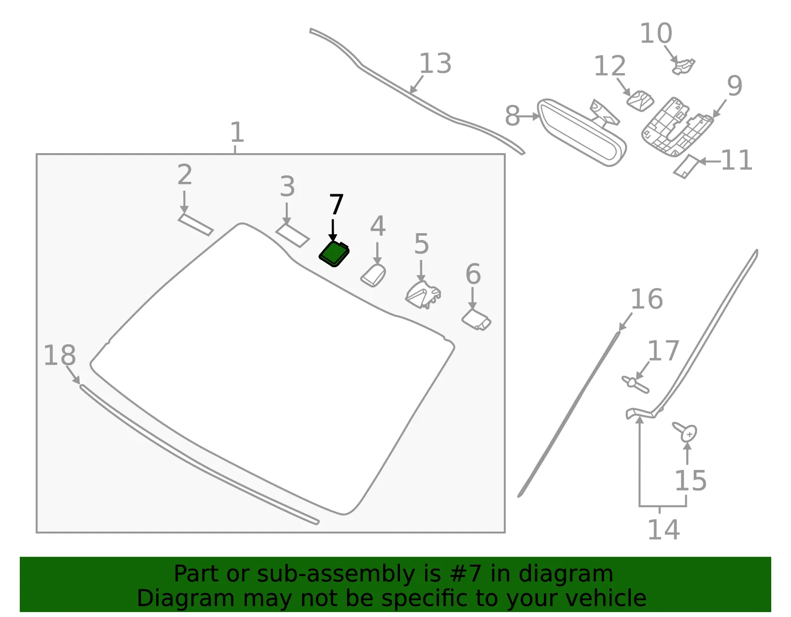 Sensor - Kia (97257-G8000) - view 2