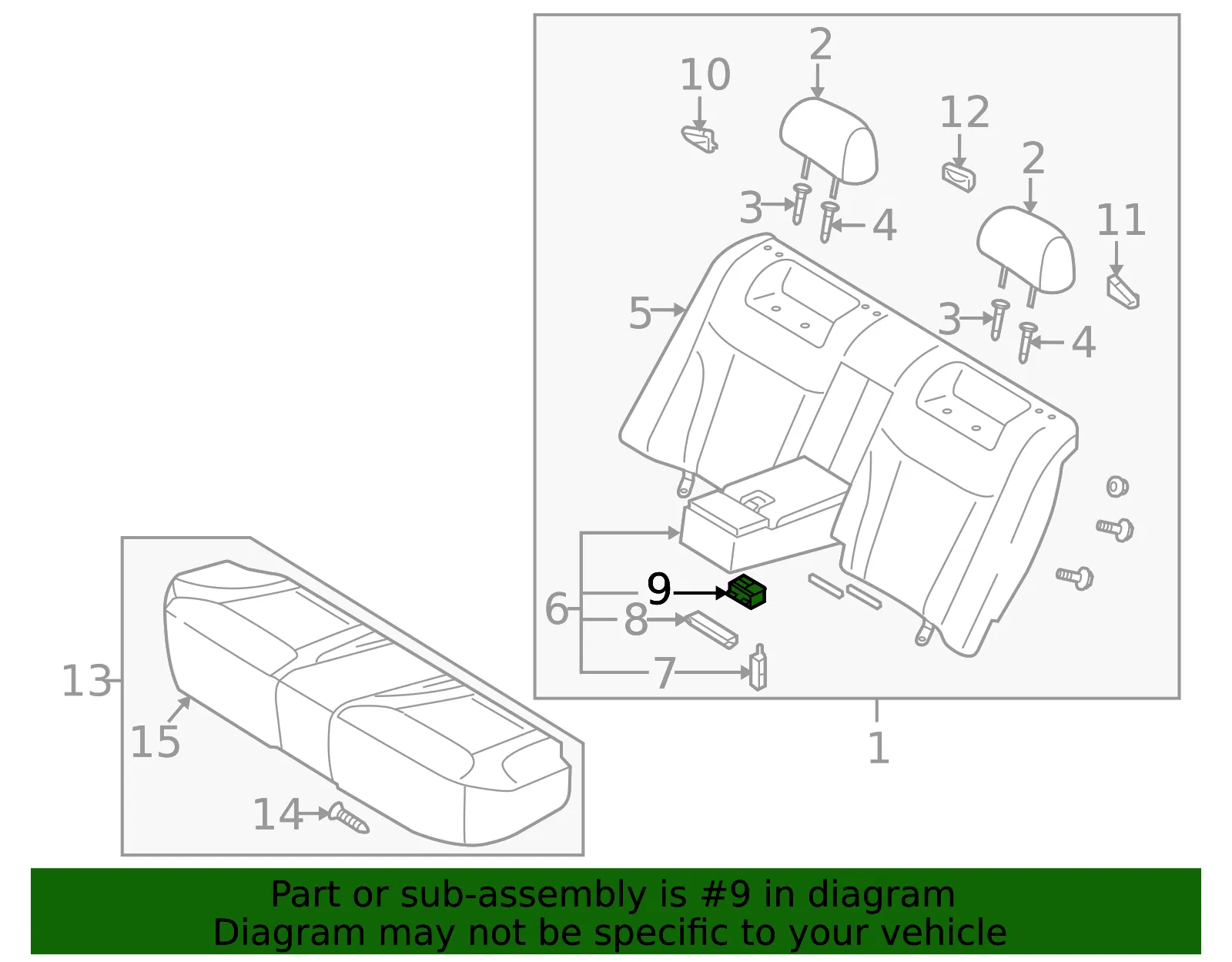 Switch - Kia (97260-3F000) - view 2