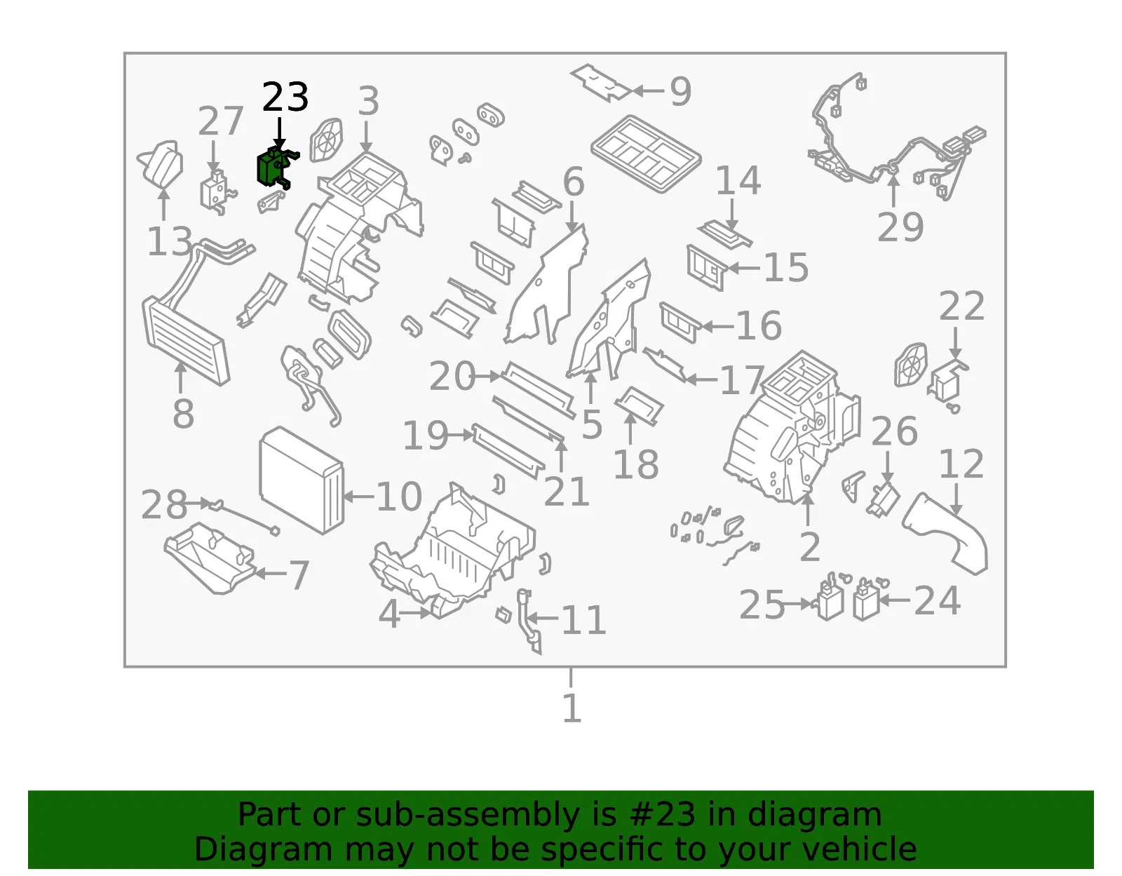Actuator - Kia (97269-3F100) - view 2