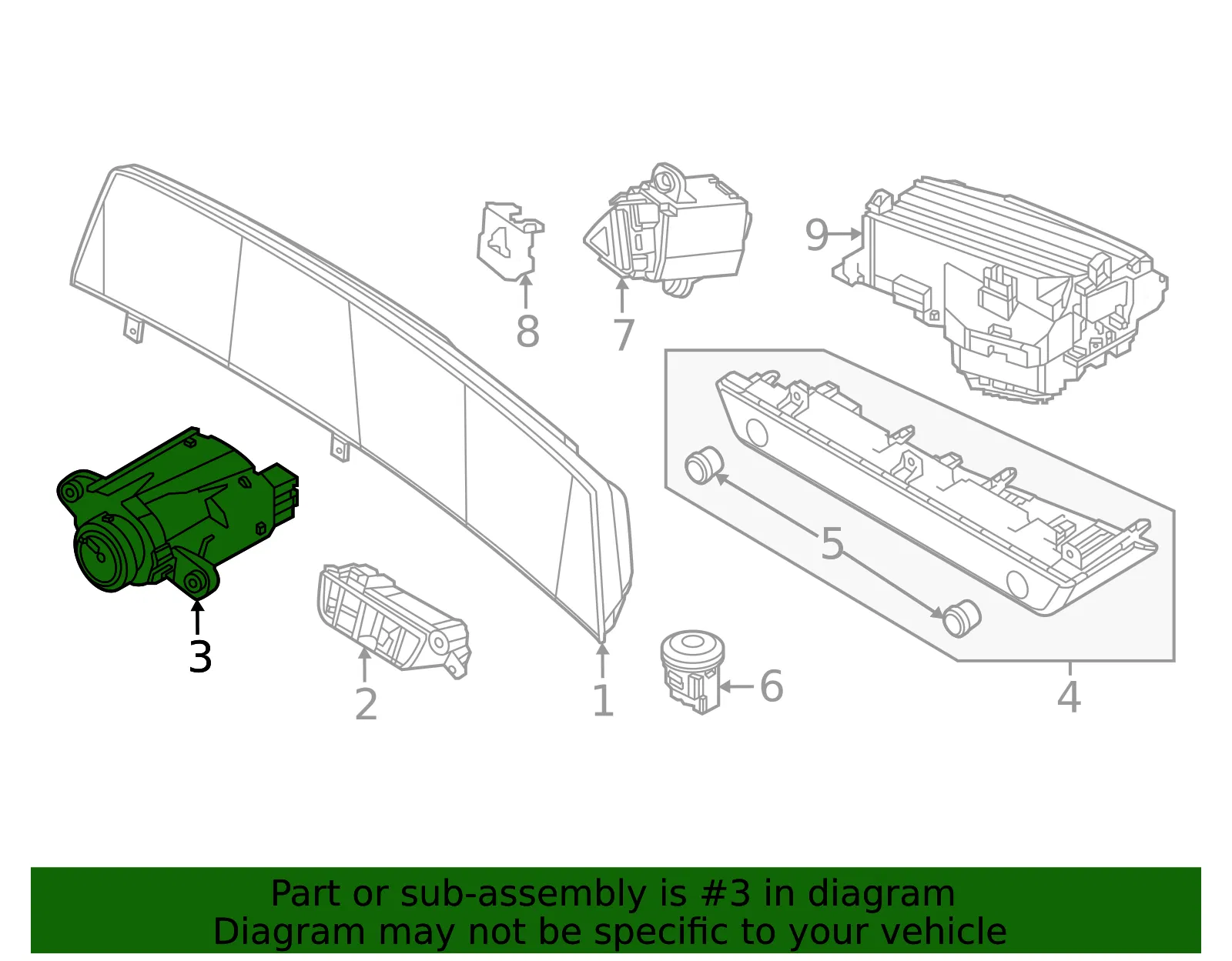 Sensor - Kia (97270-3T000) - view 2