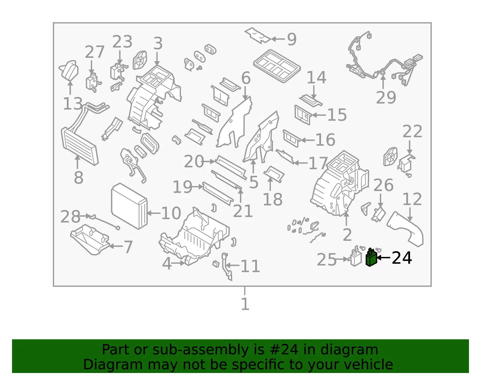 Actuator - Kia (97274-3F100) - view 2