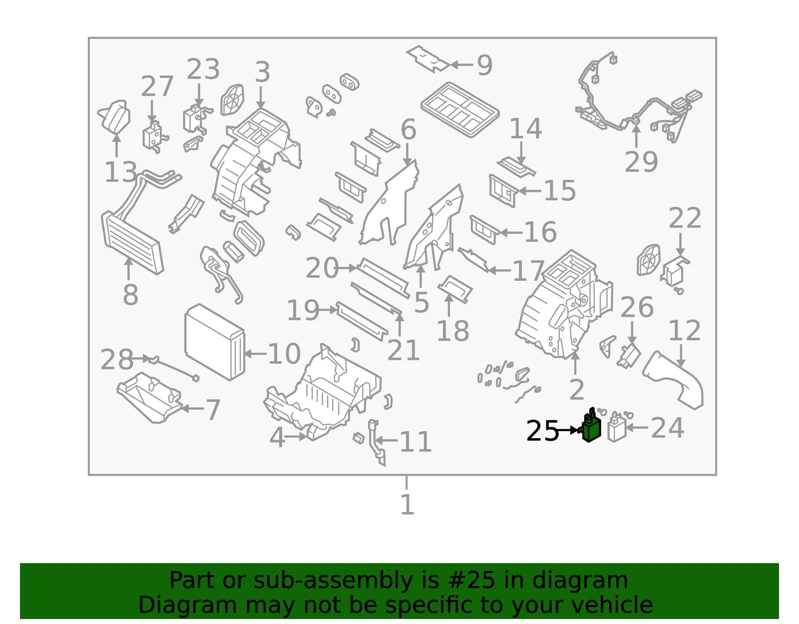 Actuator - Kia (97275-3F100) - view 2