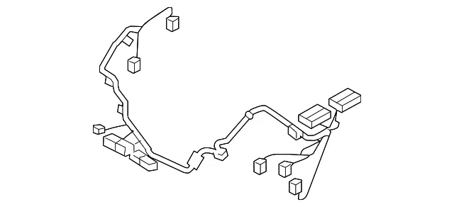 Wire Harness - Kia (97276-3F100)