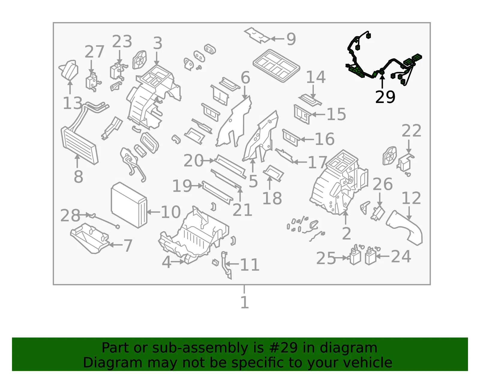 Wire Harness - Kia (97276-3F100) - view 2