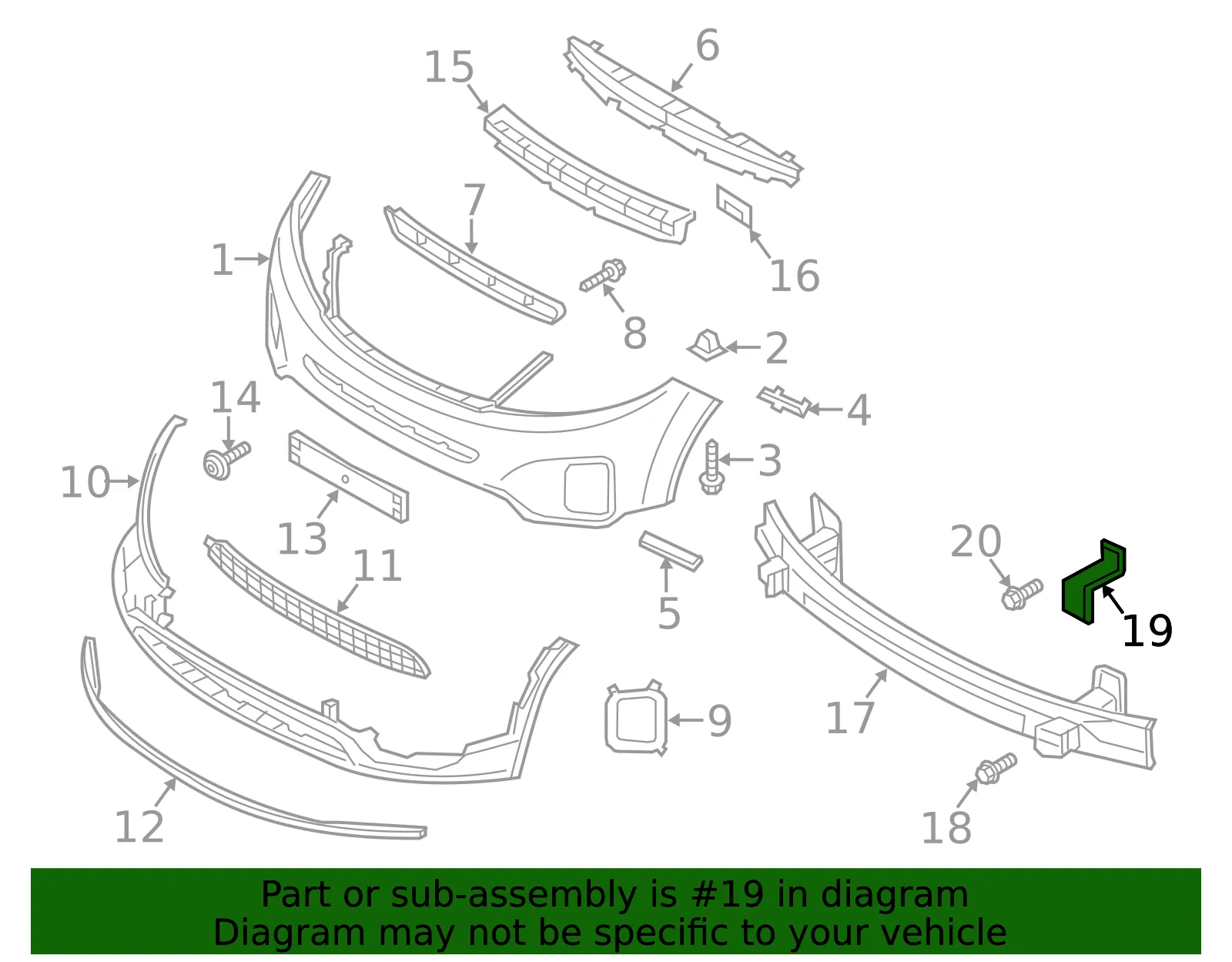 Temp Sensor - Kia (97280-1U500) - view 2
