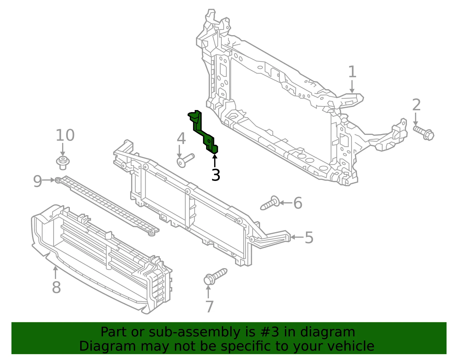 Ambient Temp Sensor - Kia (97280-D5000) - view 2