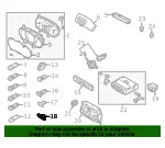 Temp Sensor - Kia (97422-1U100) - view 4