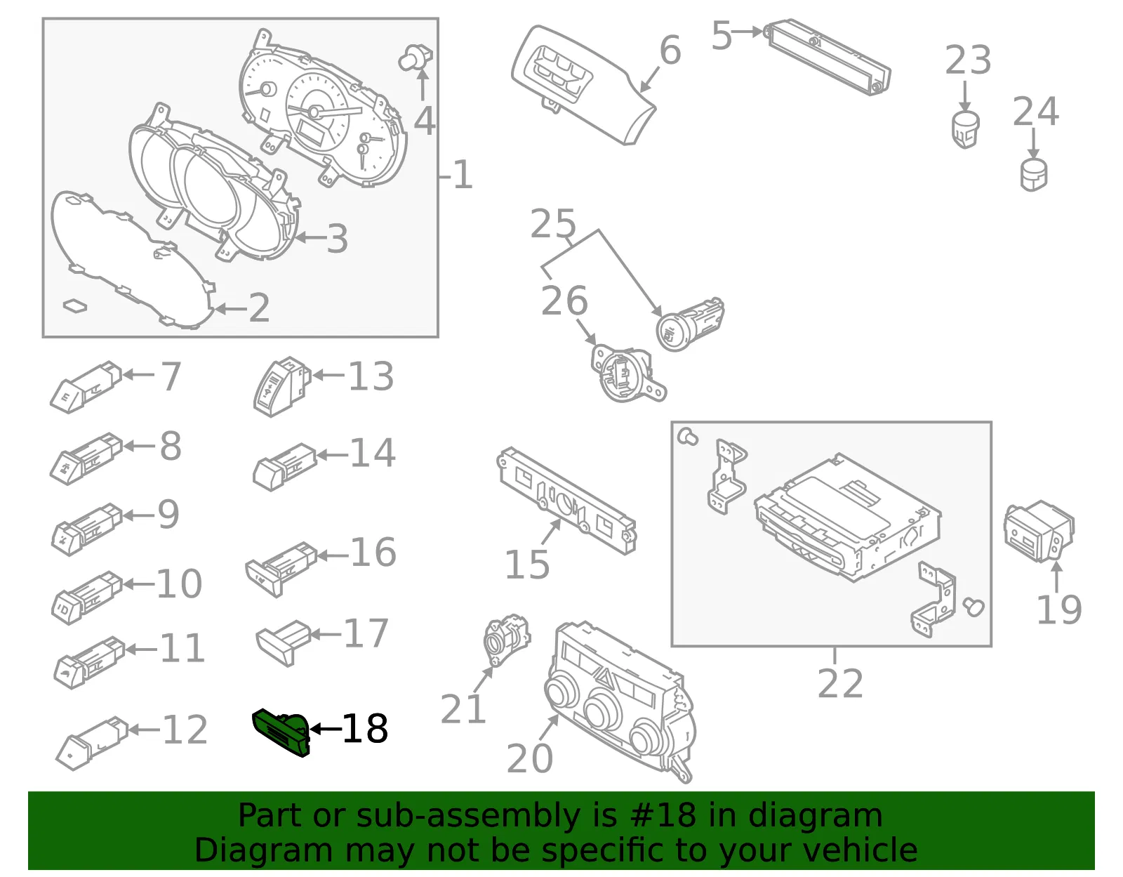 Temp Sensor - Kia (97422-2P000CA) - view 2