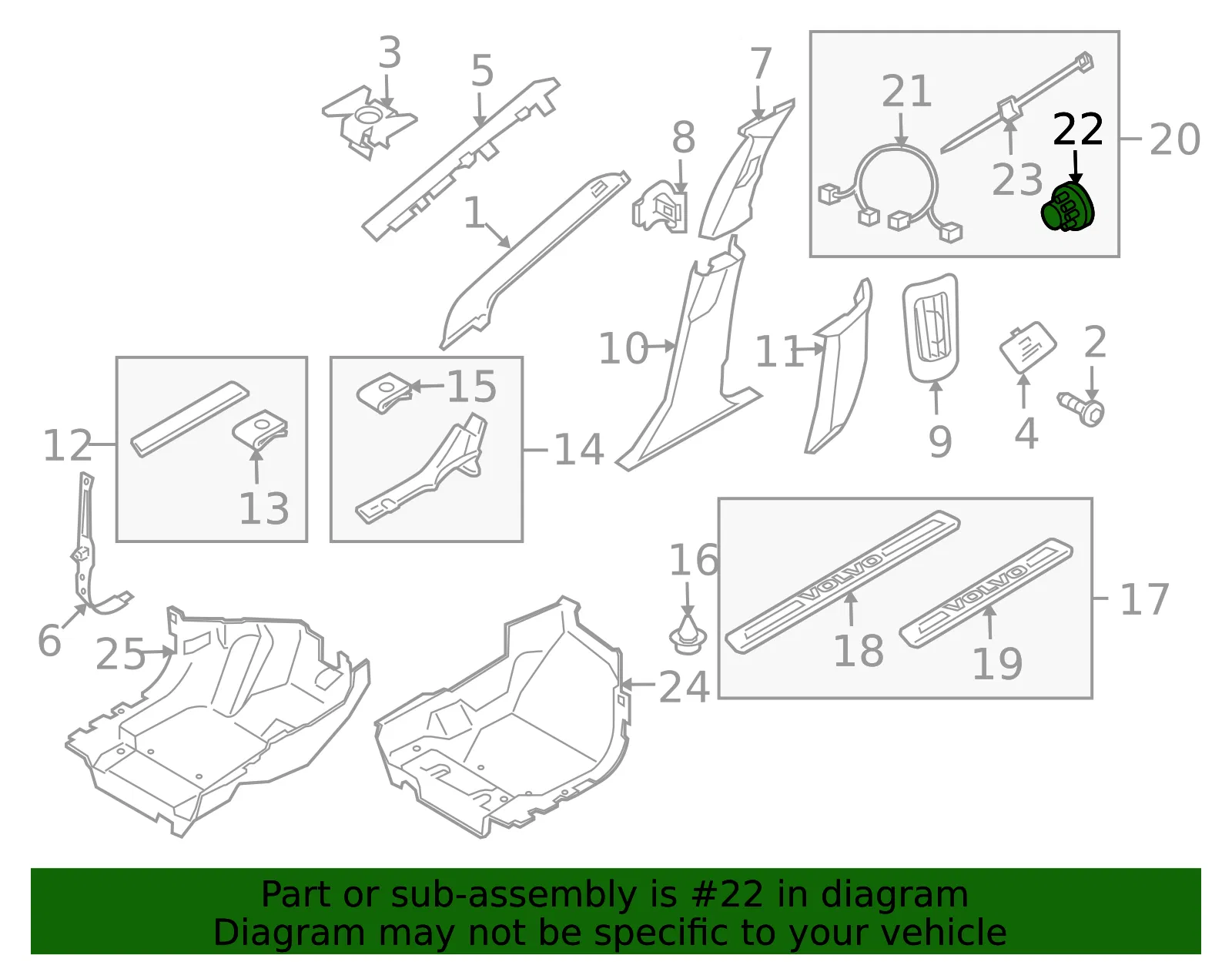 Harness Plug - Volvo (974684) - view 2