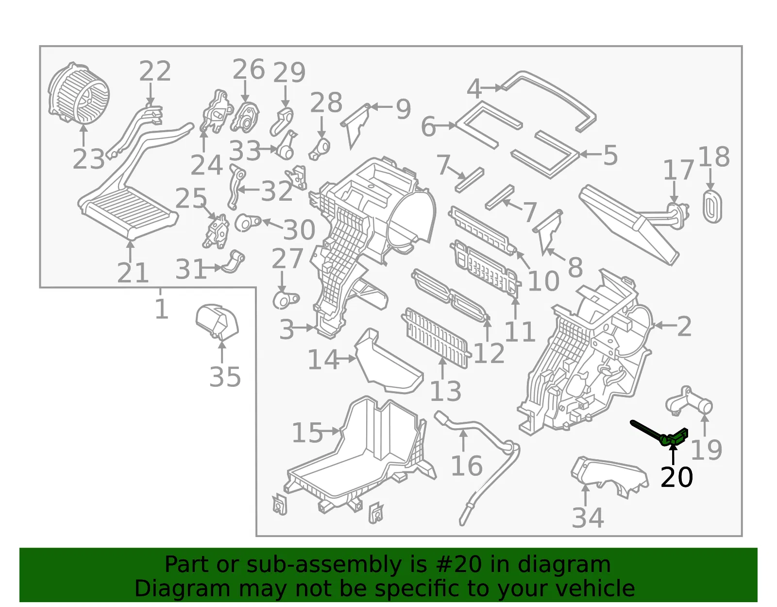 Thermostatic Switch - Kia (97614-B2000) - view 2