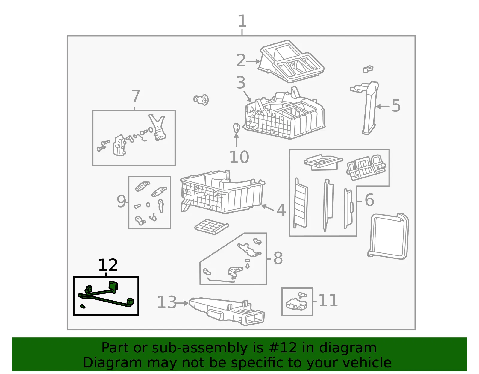 Wire Harness - Kia (97627-3E400) - view 2