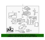 Wire Harness - Kia (97627-3E400) - view 4