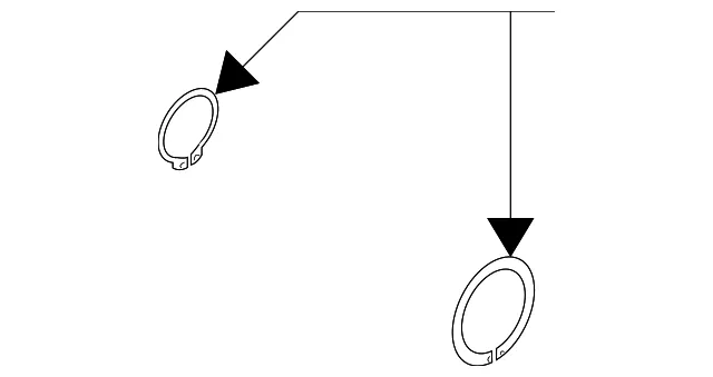 Coil Snap Ring - Kia (97648-3K120)