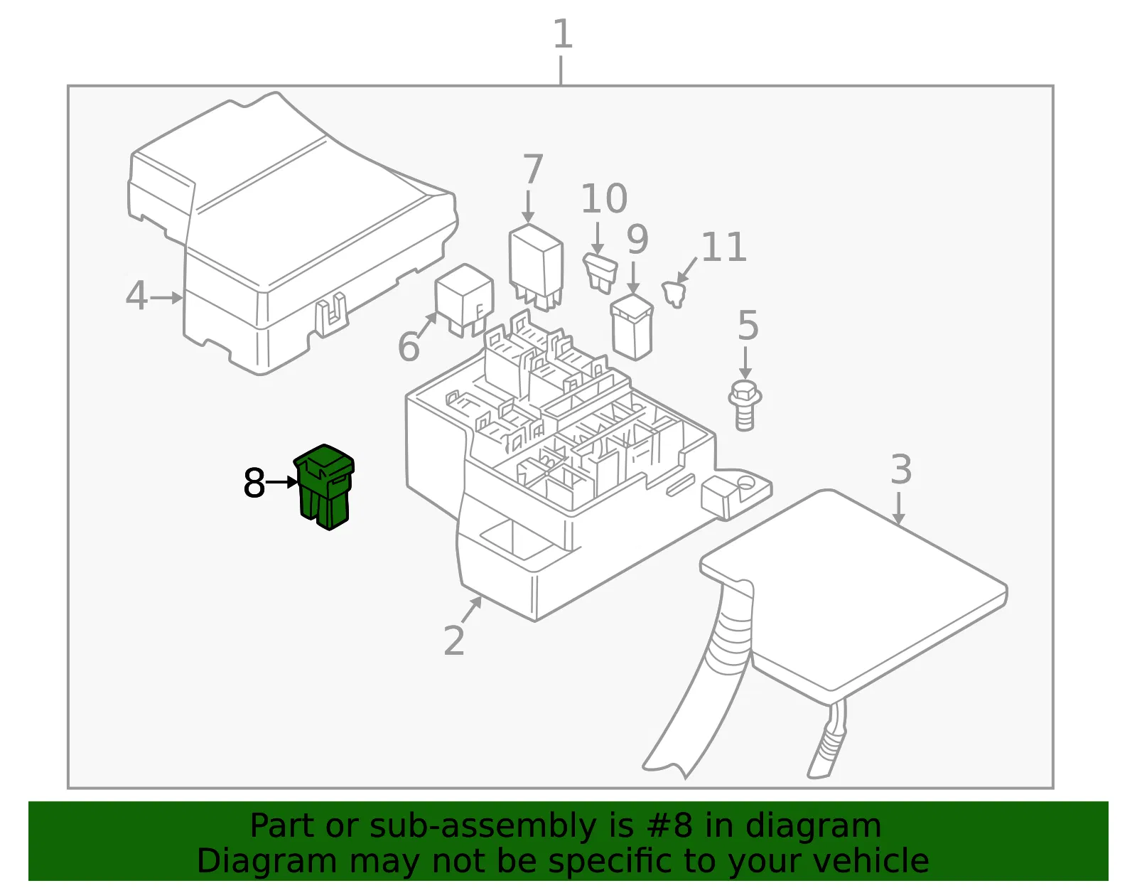 Multi-Purpose Fuse - Volvo (979008) - view 2