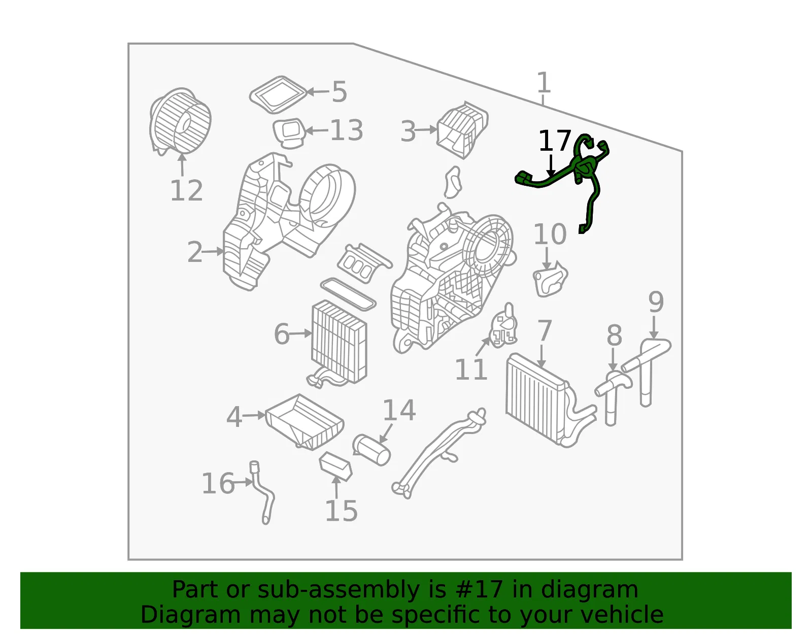 Wire Harness - Kia (97911-4D000) - view 2