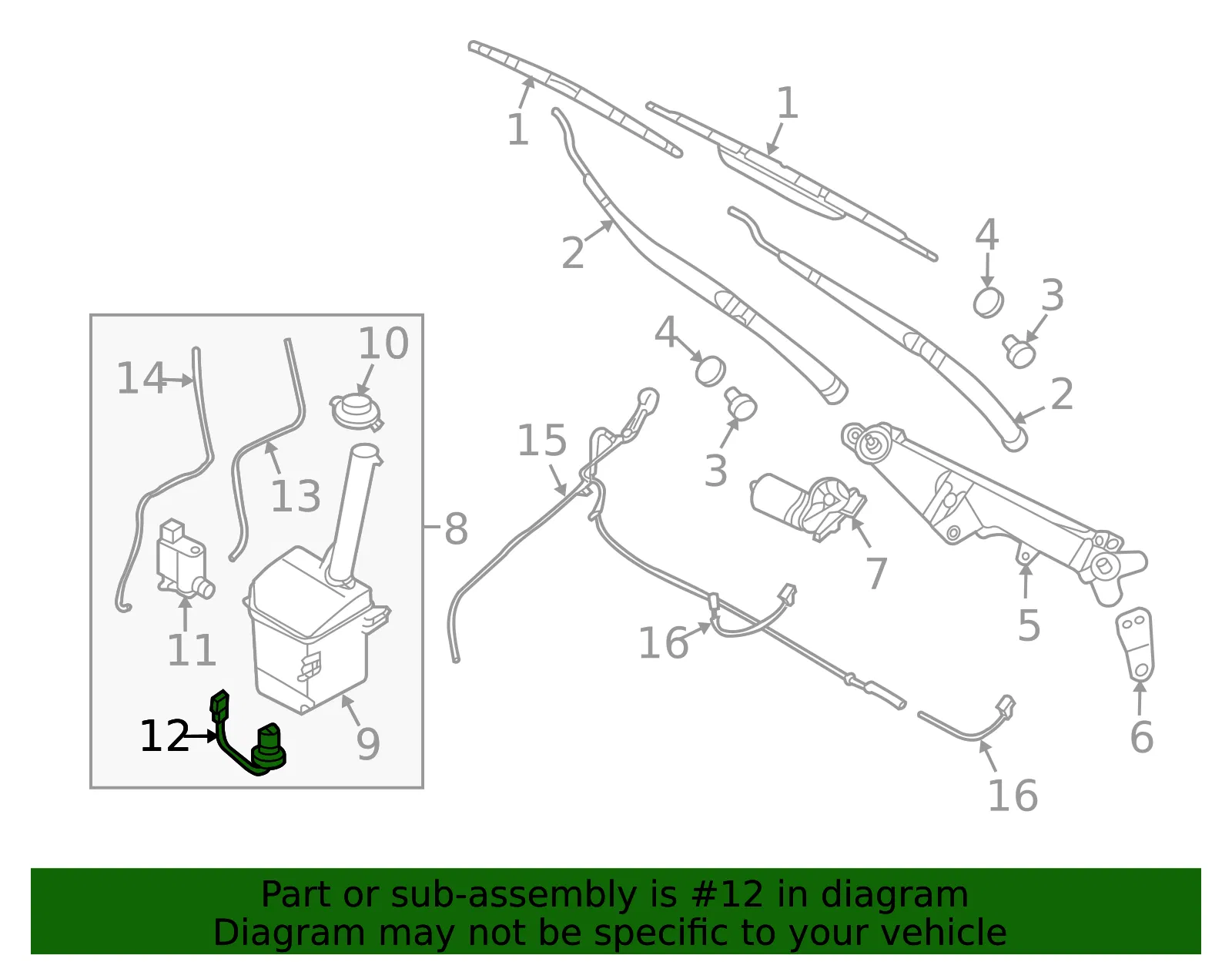 Level Indicator - Kia (98520-1F000) - view 2