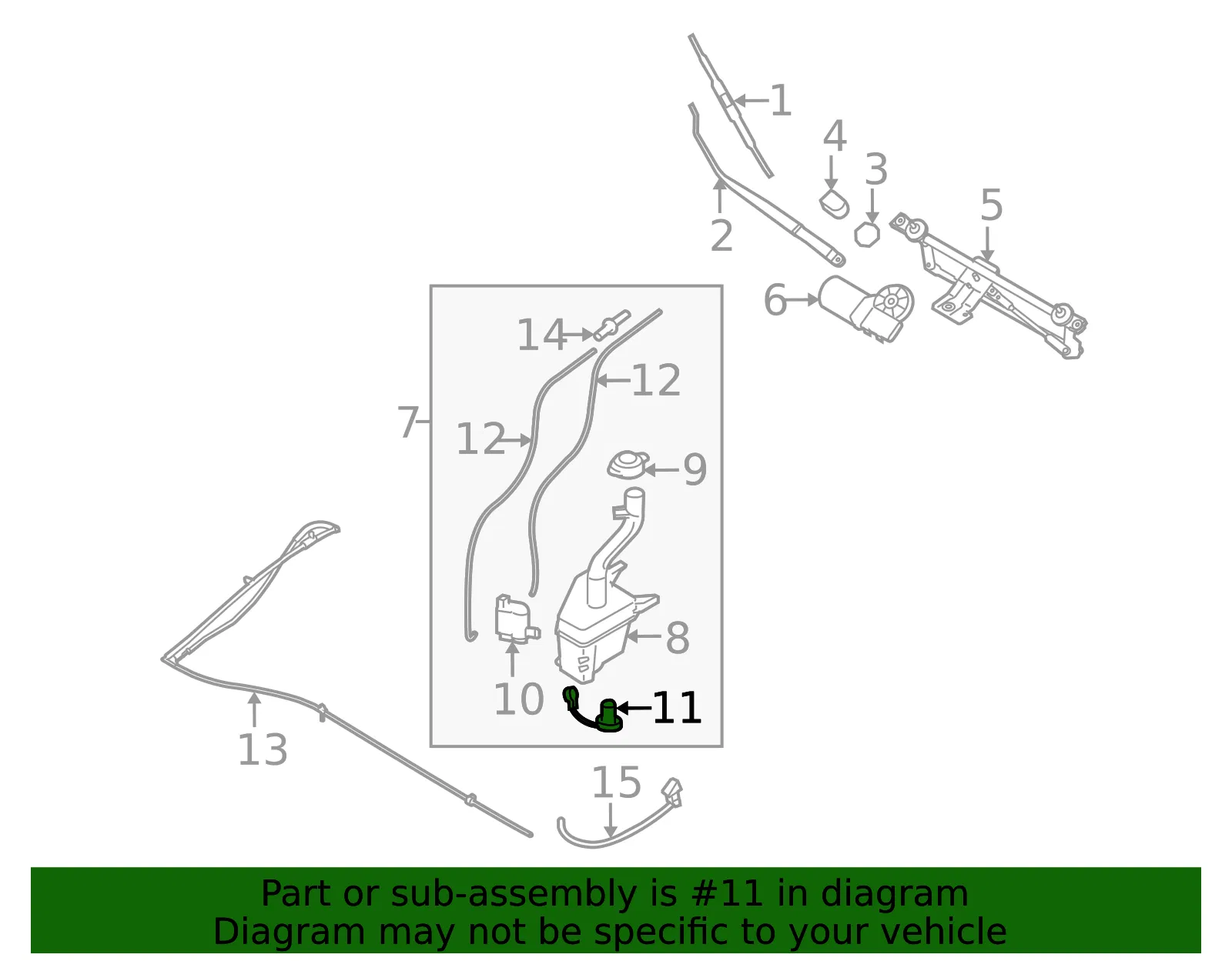 Level Sensor - Kia (98520-1F001) - view 3