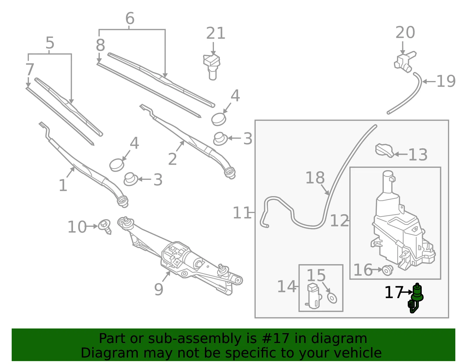 Level Sensor - Kia (98520-3T000) - view 2