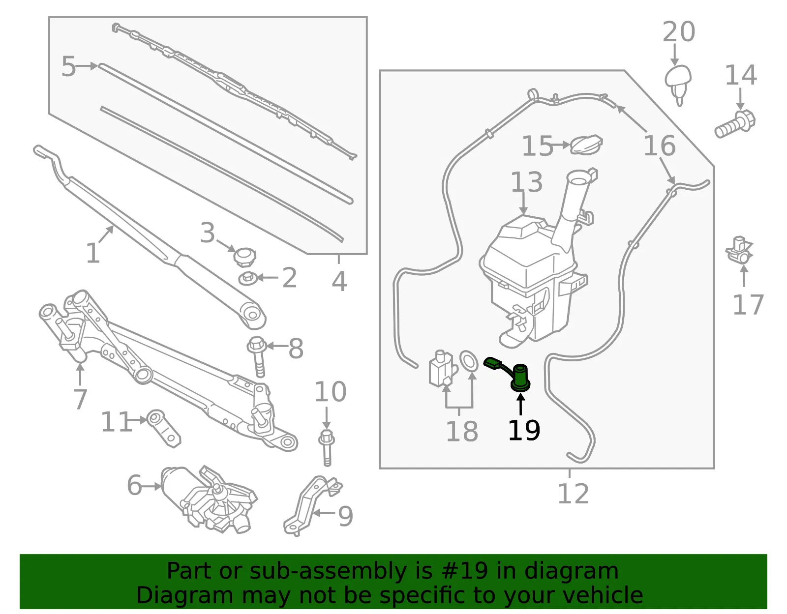 Level Sensor - Kia (98520-G5000) - view 2