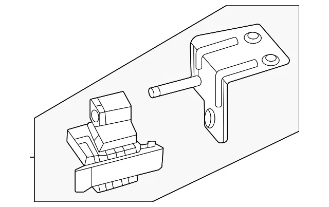 Air Bag Impact Sensor - Nissan (98581-7DA8A)
