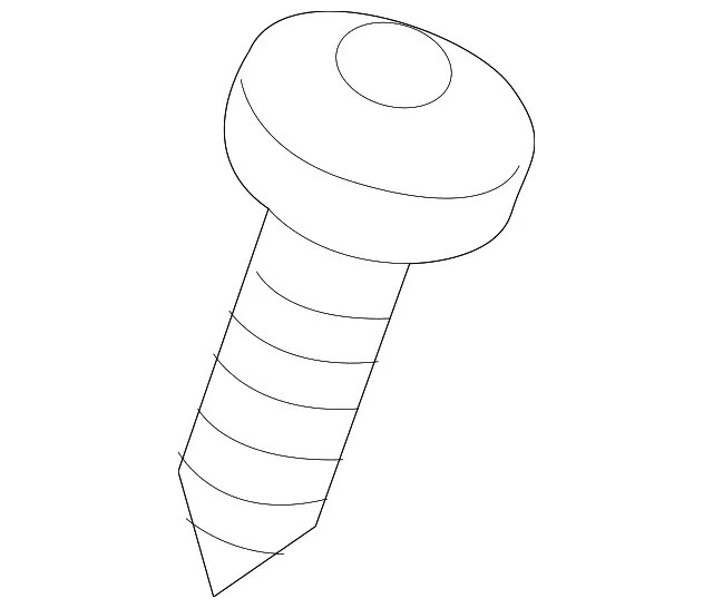 Headlamp Assembly Screw - Volvo (986052)