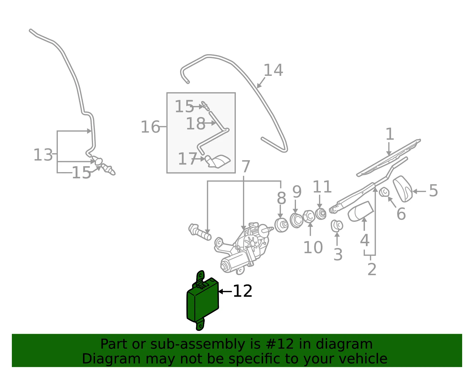 Control Module - Kia (98750-3E000) - view 2