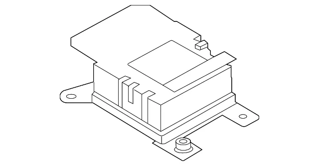 Air Bag Control Module - Nissan (98820-6EN9A)