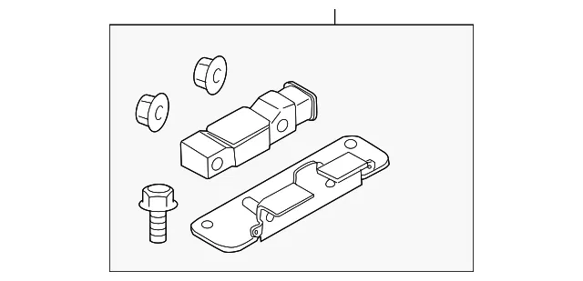 Air Bag Impact Sensor - Nissan (98830-9CL9A)