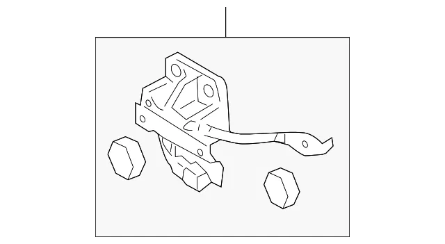 Air Bag Impact Sensor - Nissan (98830-9GE9A)