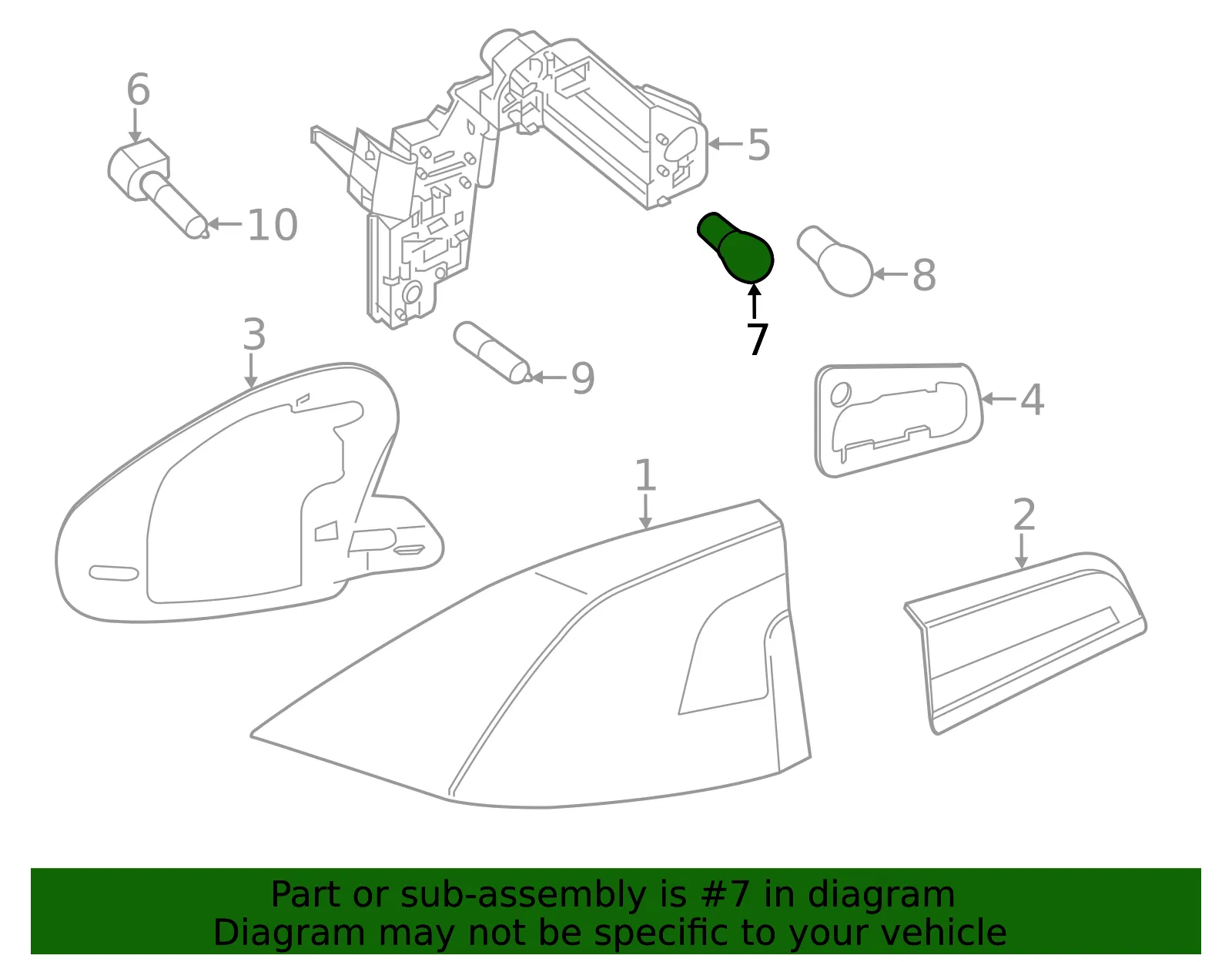 Bulb - Volvo (989757) - view 3