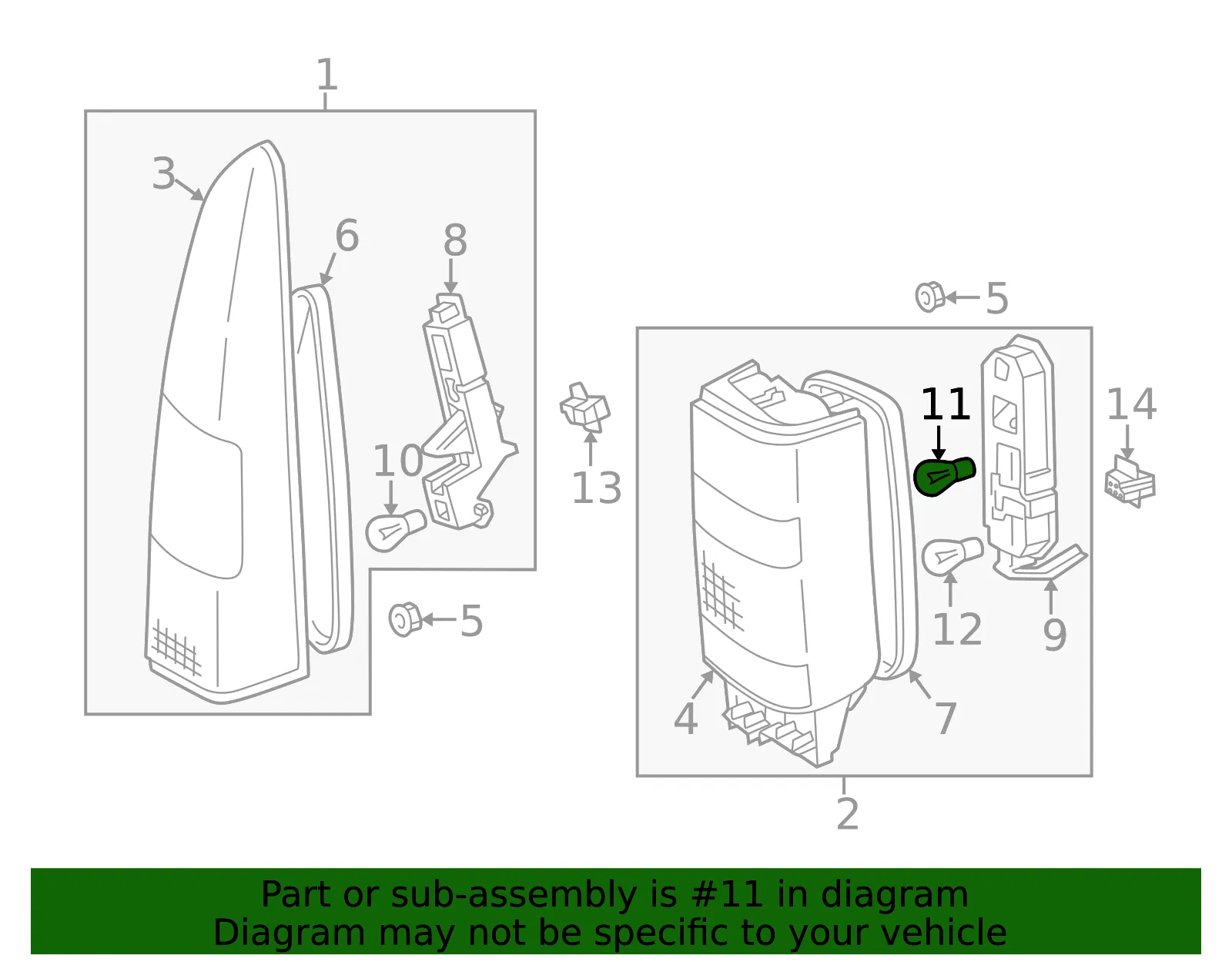 Bulb - Volvo (989788) - view 3