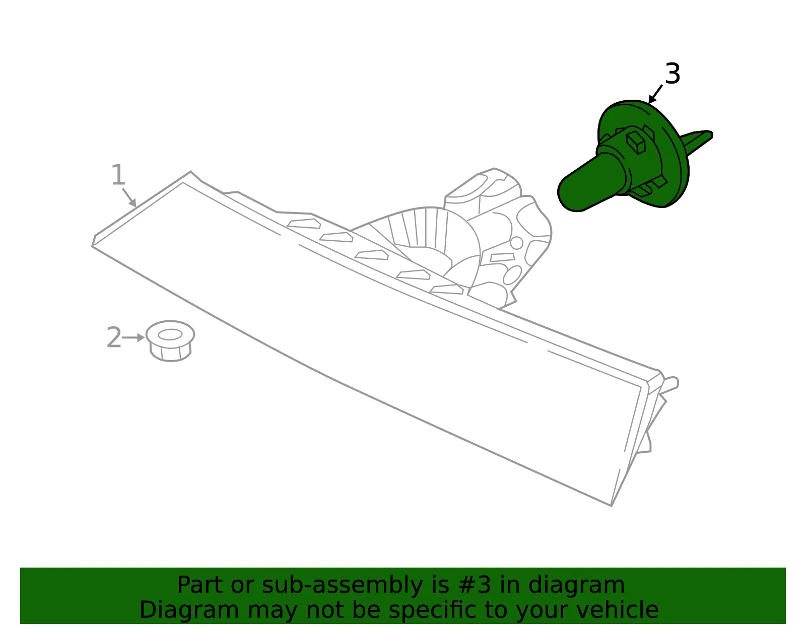 Back Up Light Bulb - Volvo (989837) - view 3