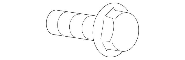 Air Bag Impact Sensor Bolt - Volvo (989857)