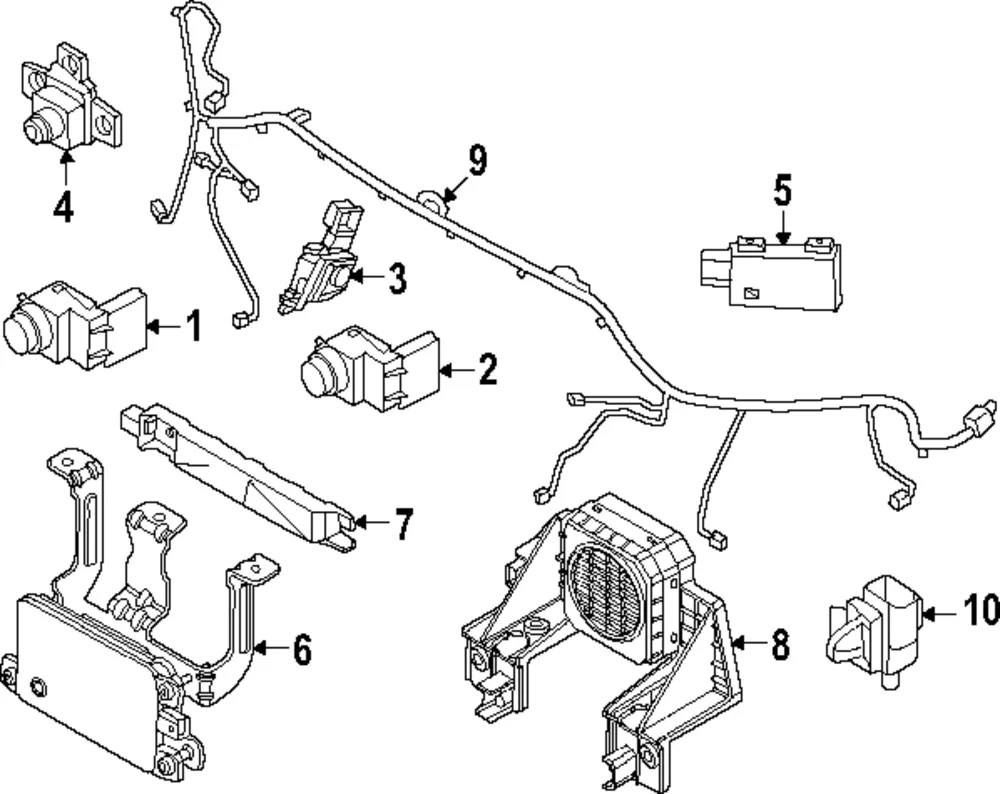 Distance Sensor - Kia (99110-DO700)