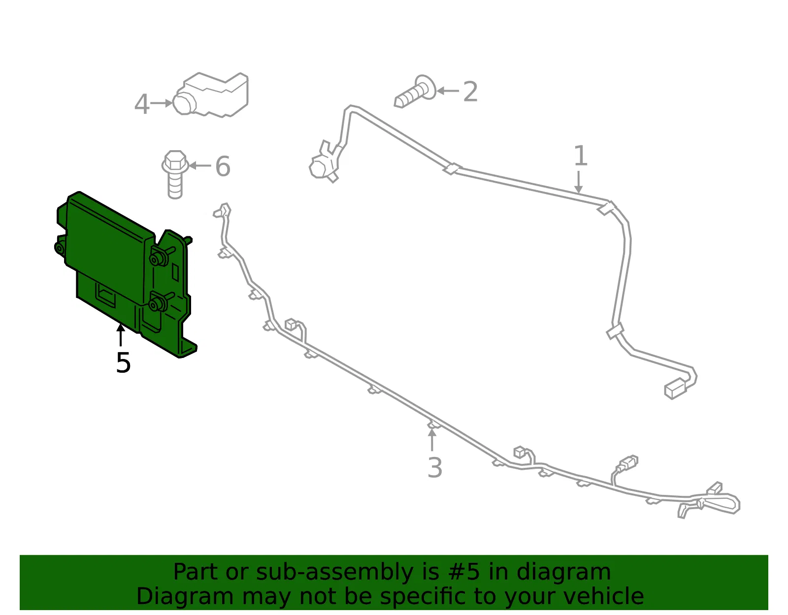 Distance Sensor - Kia (99110-J6500) - view 2