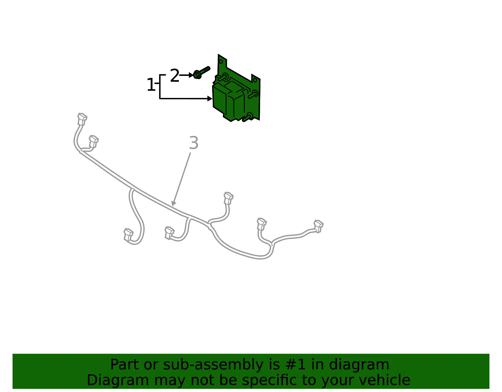 Distance Sensor - Kia (99110-M6000) - view 2