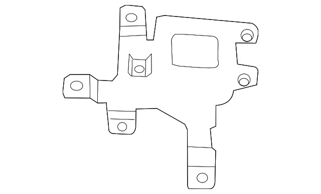 Blind Spot Radar Bracket - Driver's Side (LH) - Kia (99145-M6000)