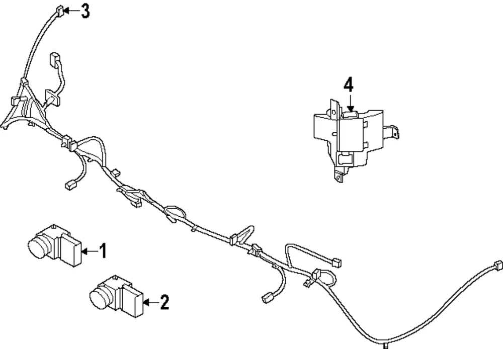 Blind Spot Radar - Kia (99150-L2510)