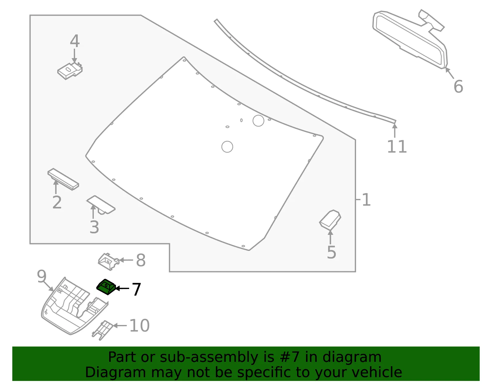Lane Assist Cmra - Kia (99211-R0000) - view 2