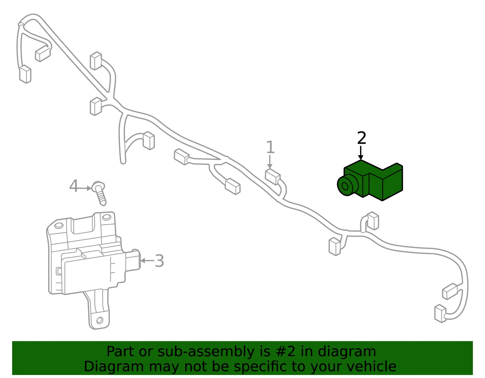 Park Sensor - Kia (99310-AT700KLG) - view 2