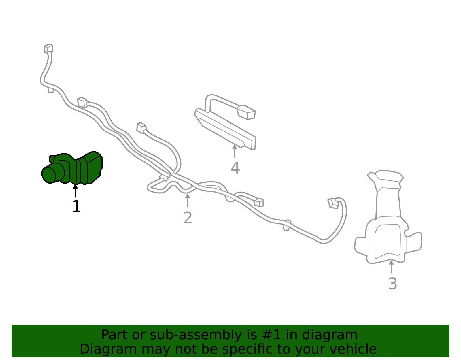 Park Sensor - Kia (99310-D4000ADR) - view 2