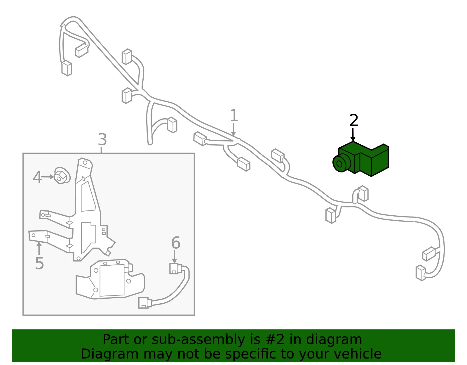 Park Sensor - Kia (99310-G5000C3U) - view 2