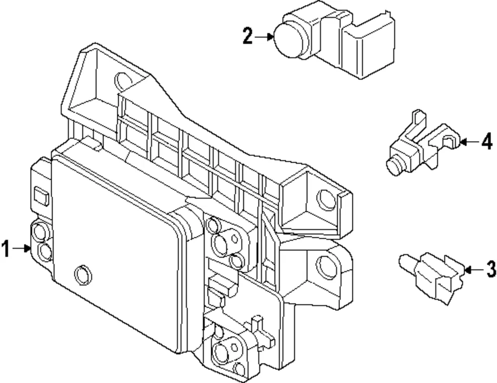 Park Sensor - Kia (99310-L1810C4S)