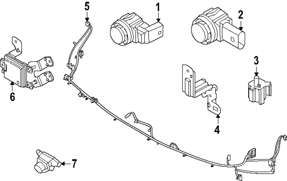 Park Sensor - Kia (99310-L1840ABP)