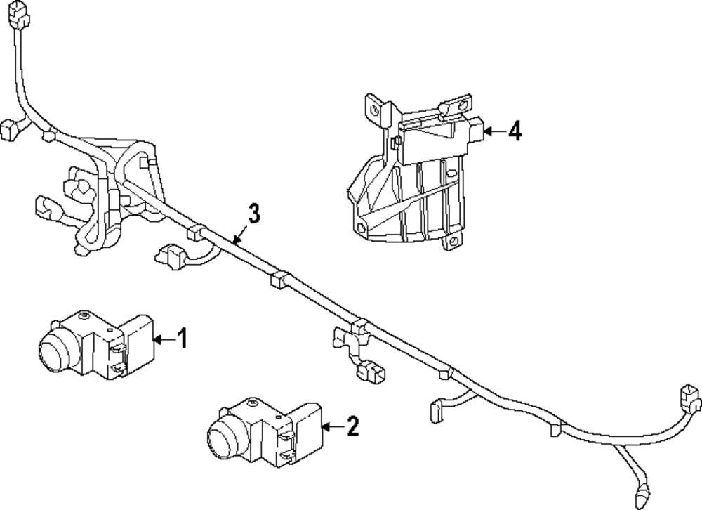 Parking Aid Sensor - Kia (99310-N1000KLG)