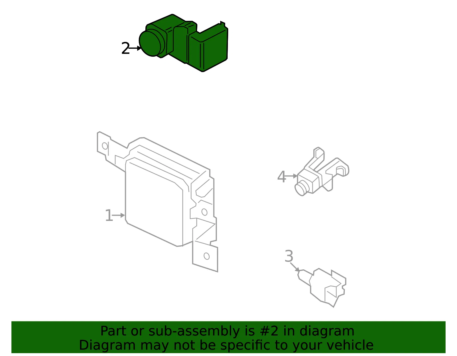 Park Sensor - Kia (99310-S1900ABP) - view 2