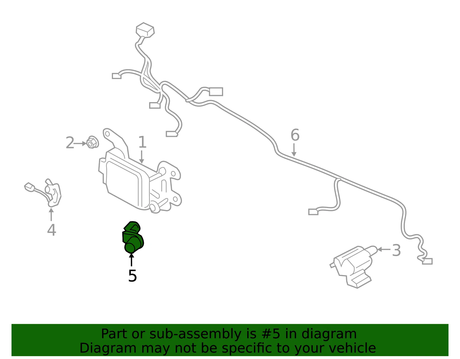 Park Sensor - Kia (99310-S9000EB) - view 2