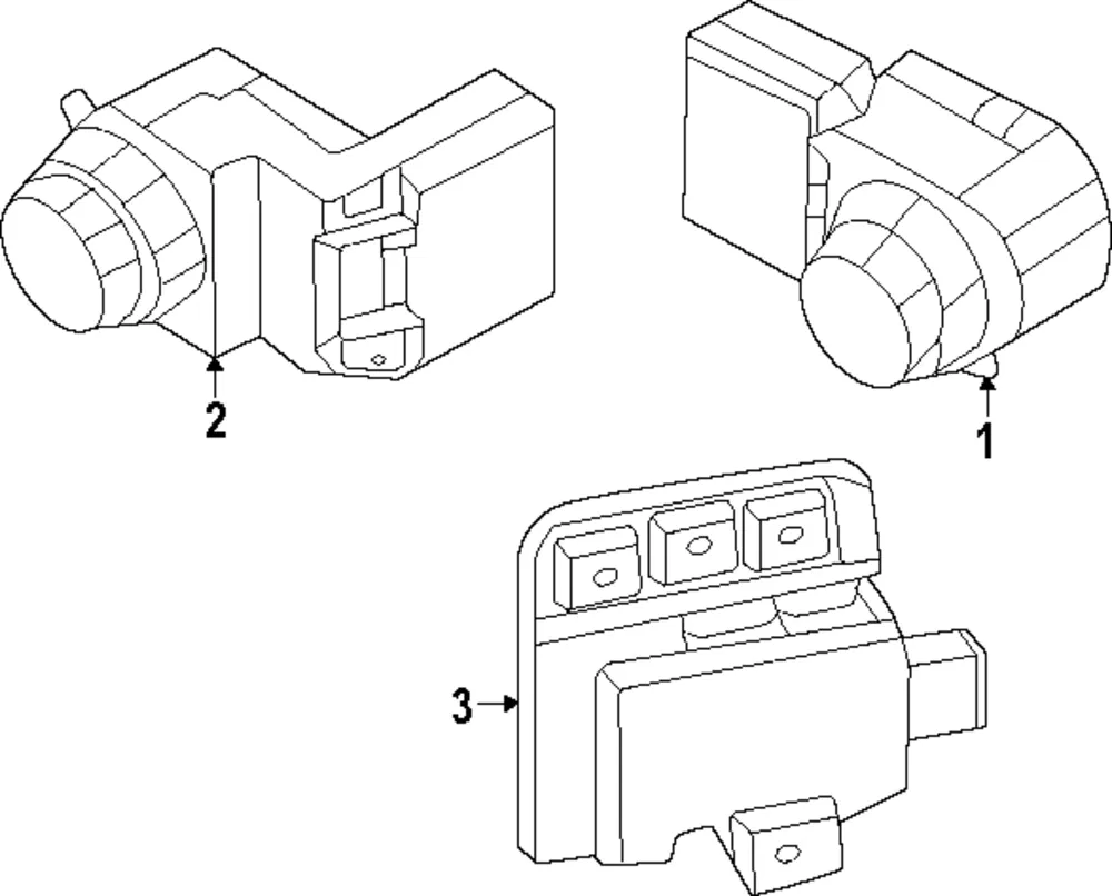 Park Sensor - Kia (99311-PI400BKL)