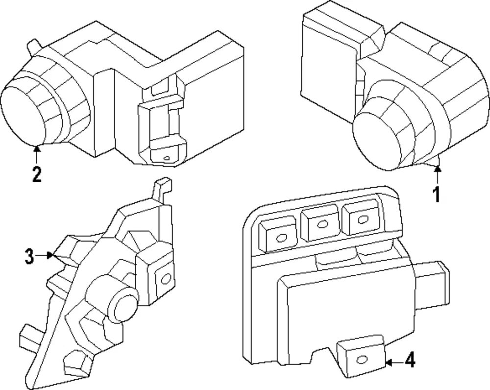 Park Sensor - Kia (99311-PI600EB)