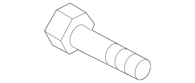 Alternator Bracket Bolt - Mazda (994501070)